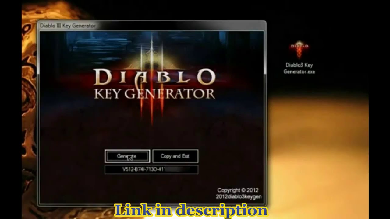 Diablo 3 Key Generator 2018
